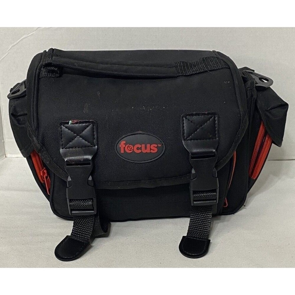 Focus Camera Bag for SLR and Video Medium, 5 Pocket Inner and 3 Outer Storage